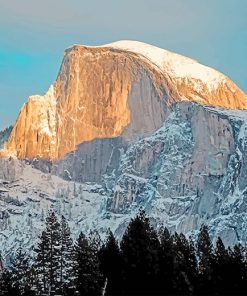 Mountain Yosemite Valley Paint By Numbers