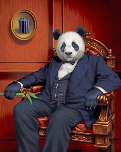 Mr Panda Paint By Numbers