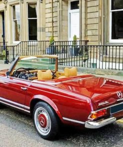 Rolls Royce Corniche Vintage Mercedes Car paint by number