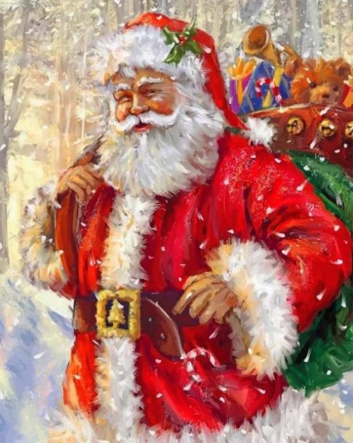 Santa Paint By Numbers