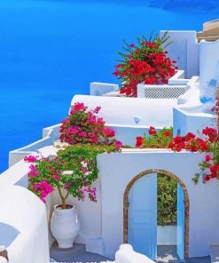 Santorini Mediterraneo Paint By numbers