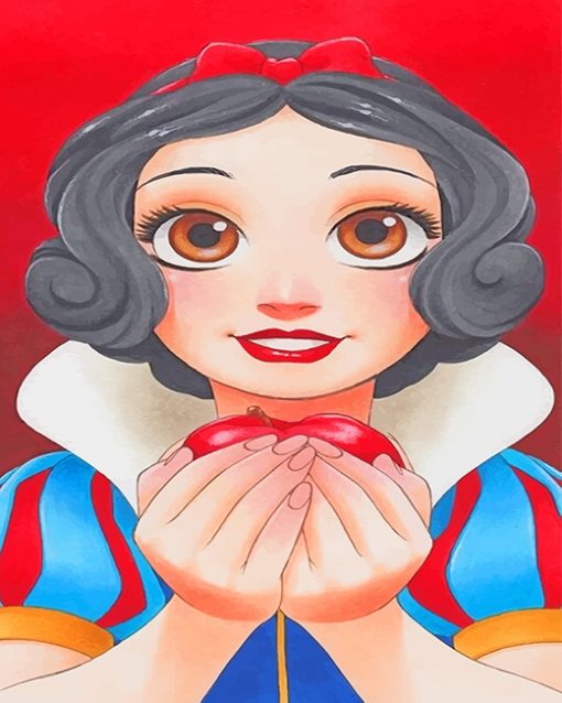 Snow White Disney Princess Paint By Numbers