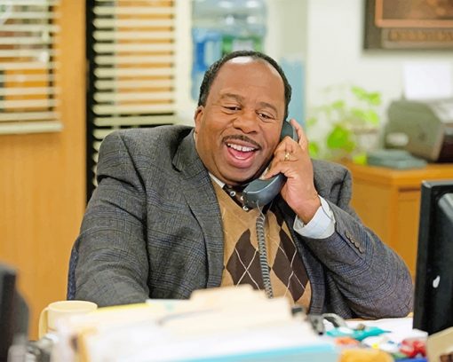 Stanley Hudson The Office paint by number