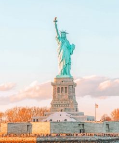 Statue Of Liberty National Monument New York paint by number