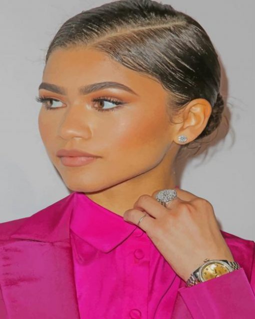 The Pretty Zendaya paint by numbers