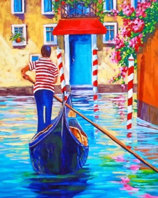 Venice City Of water paint By Numbers