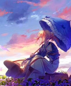 Violet Evergarden paint by numbers