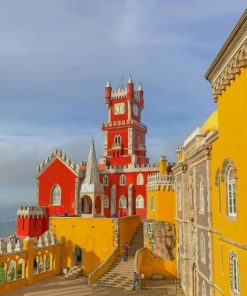 Pena National Palace paint by numbers