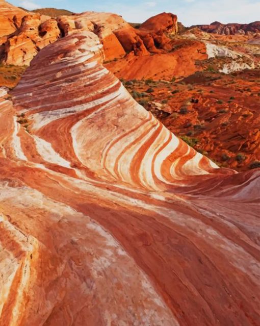 Valley Of Fire State Park Nevada paint by numbers