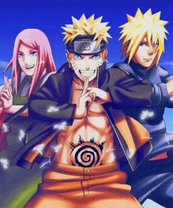 Naruto Anime Shippuden paint by numbers