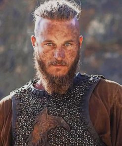 Ragnar Lothbrok Vikings paint by numbers