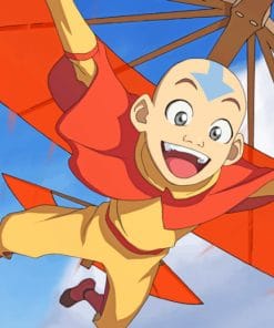 Aang The Last Airbender paint by numbers