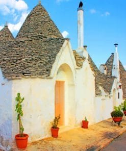 Alberobello Coast In Italy paint by numbers