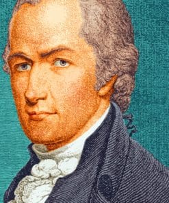 Alexander Hamilton paint by numbers