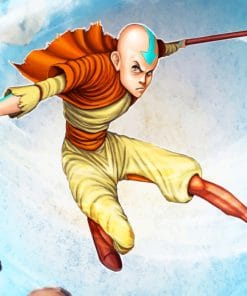 Avatar Aang The Last Airbender paint by numbers