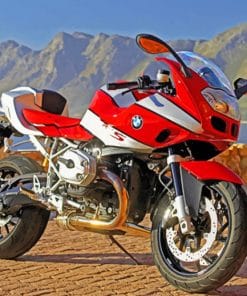 BMW R1200S paint by numbers