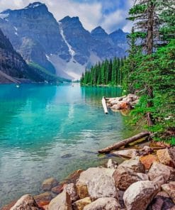 Banff National Park Canada paint by numbers