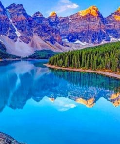 Banff National Park paint by numbers