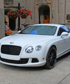 Bentley Continental GT paint by numbers