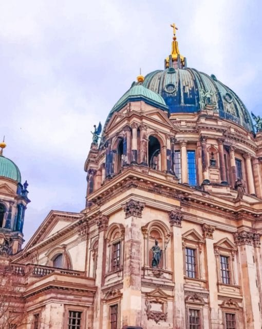 Berlin Cathedral Germany paint by numbers