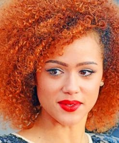 British Actress Nathalie Emmanuel paint by numbers