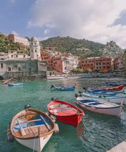 Cinque Terre National Park paint by numbers