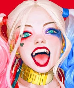 Harley Quinn Paint By Numbers