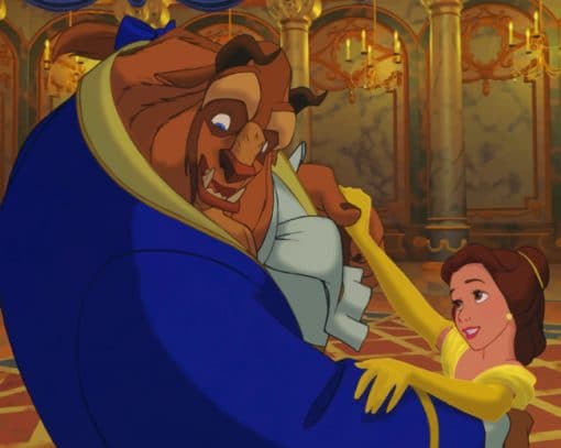 Dancing Beauty And The Beast Paint By Numbers