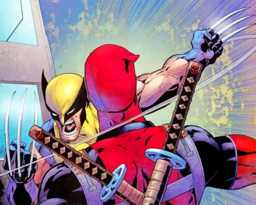 DeadPool Sword Fighter