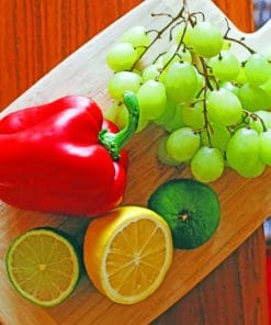 Fresh Healthy Food paint by numbers