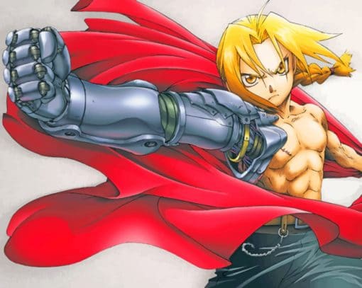 Fullmetal Alchemist Anime paint by numbers