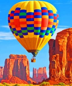 Hot Air Balloon Paint By Numbers