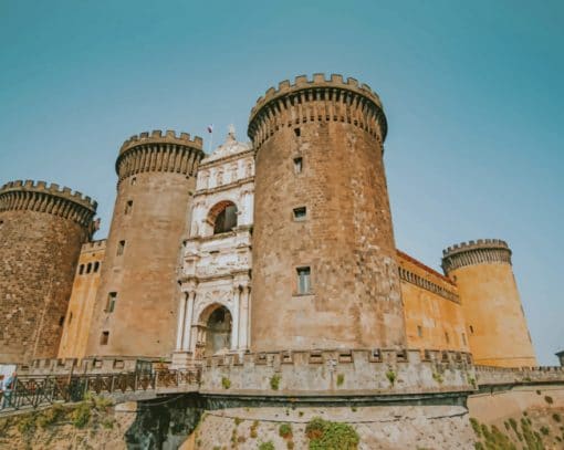 Nuovo Castle In Italy Paint By Numbers