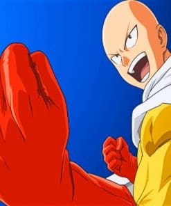 Saitama One Punsh Man paint by numbers