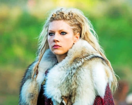 The Shield Woman Lagertha Paint By Numbers