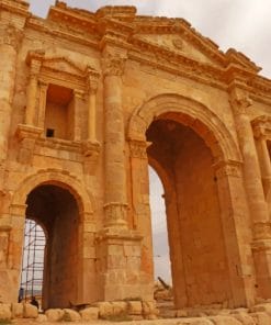 Temple Of Artemis Jerash Jordan Paint By Numbers