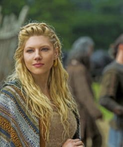 Vikings Lagertha Katheryn Winnick paint by numbers