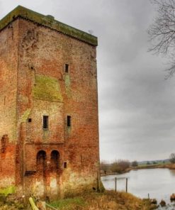 Water Castle Polder Stock paint by numbers