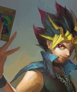 Yugi Anime Character paint by numbers