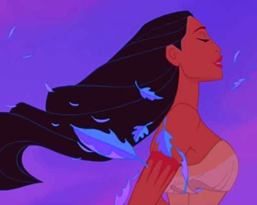 Aesthetic Pocahontas paint by numbers