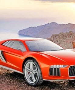 Audi Nanuk Quattro Concept Sport Car paint by numbers