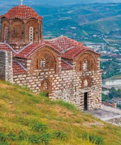 berat City in Albania paint by numbers