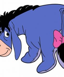 Eeyore Winnie The Pooh paint by numbers