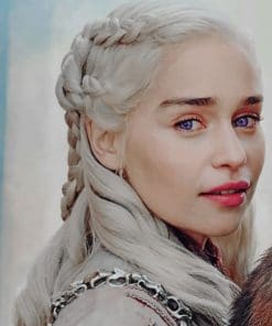 Game Of Thrones Emilia Clarke paint by numbers