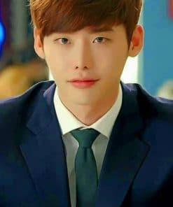 Lee Jong Suk Pinocho pâint by numbers