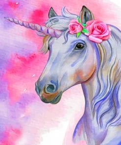 Magical Unicorn paint by numbers