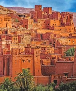 Ouarzazate Morocco paint by numbers