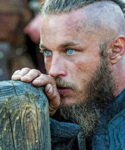 Ragnar Lothbrok Vikings paint by numbers