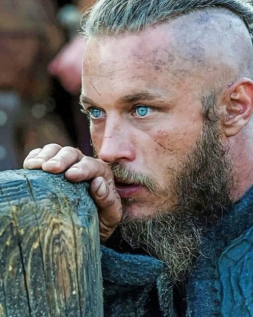 Ragnar Lothbrok Vikings paint by numbers