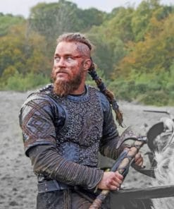 Ragnar Vikings paint by numbers